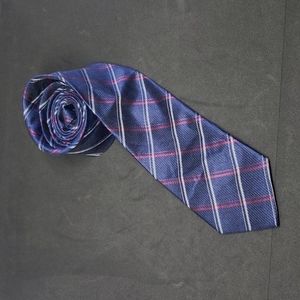 Van Heusen blue silk blend tie